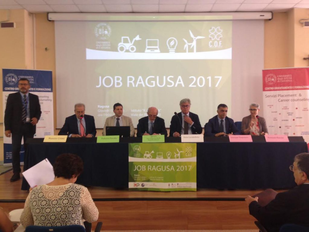 Job Ragusa 2017: dialogo tra le aziende iblee e l’università