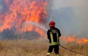 Emergenza incendi Sicilia