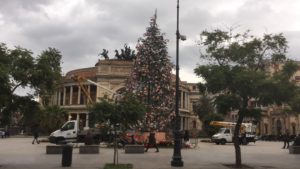 Albero di Natale a Palermo