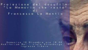 Proiezione Auditorium Rai Sicilia