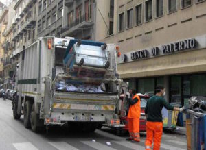 Raccolta dei rifiuti Palermo