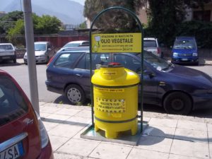 Raccolta olii vegetali esausti