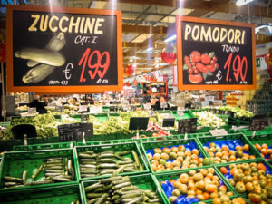 Crollano i prezzi dell'ortofrutta