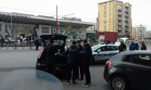 parcheggiatori abusivi denunciati
