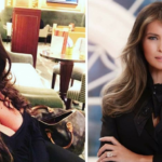 La sosia italiana di Melania Trump