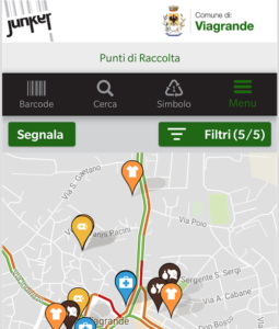 App che aiuta a migliorare la raccolta differenziata