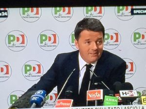 Matteo Renzi lascia il Pd