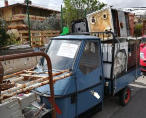 trasporto illecito di rifiuti elettrici