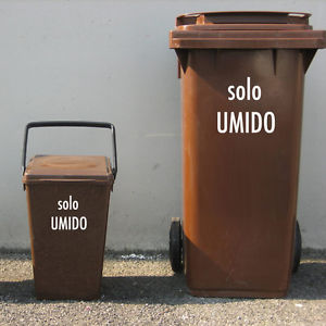Raccolta di umido differenziato errata
