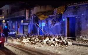 Forte scossa di terremoto nel catanese
