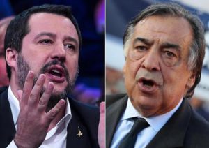 Orlando sfida Salvini