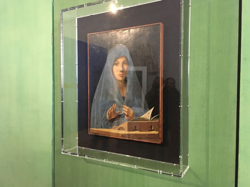 Quadro dell’Annunciata di Antonello da Messina a Milano, a 3 condizioni