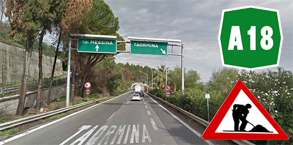 Lavori sulla A18 ME-CT, 75 mln per interventi urgenti di manutenzione