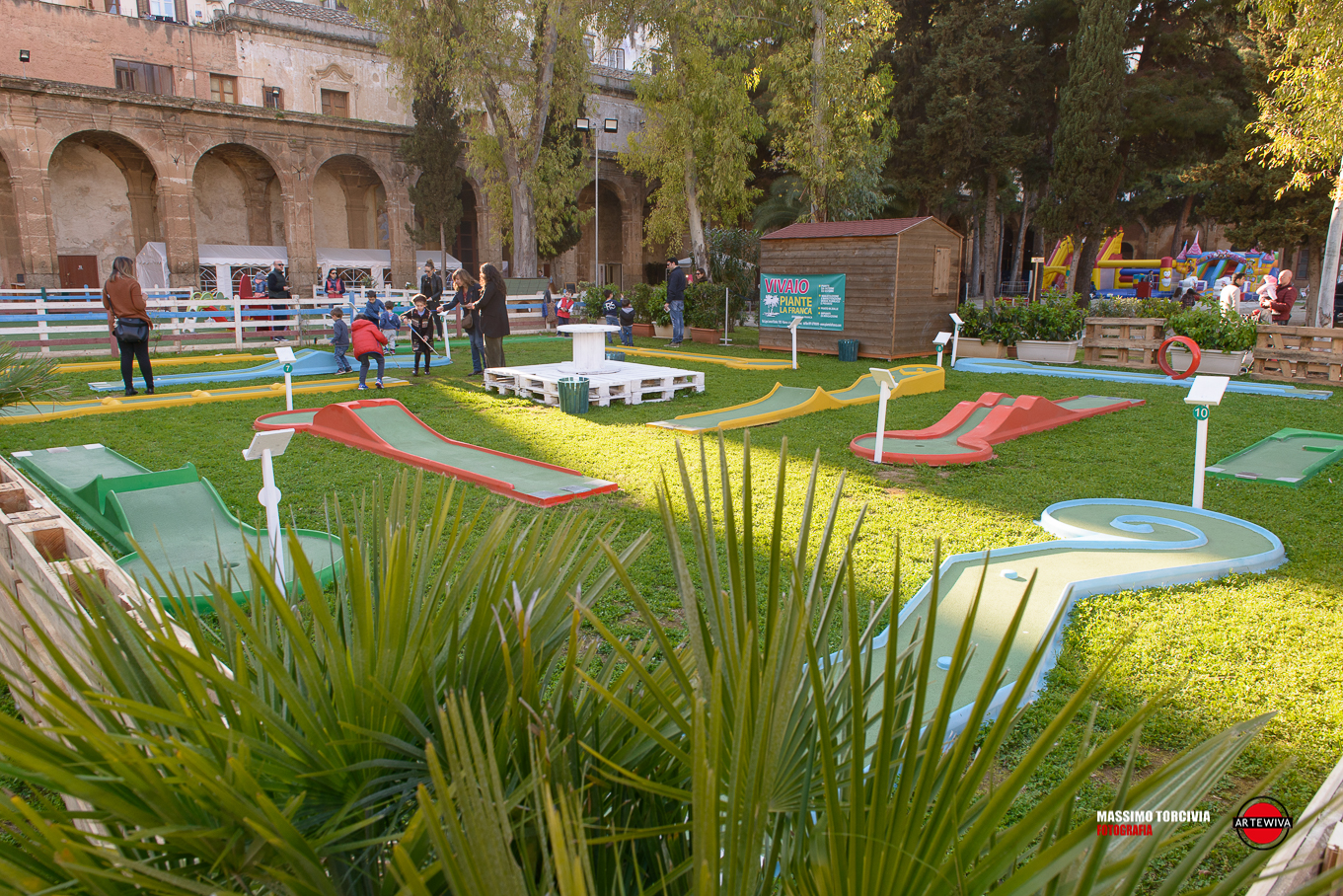 Parco Villa Filippina Palermo, programma di attività per il weekend