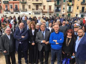 Ministro Lezzi a Palermo.