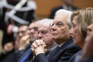 Mattarella sulla mafia