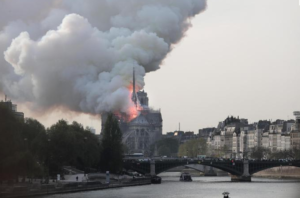 Brucia Notre-Dame a Parigi