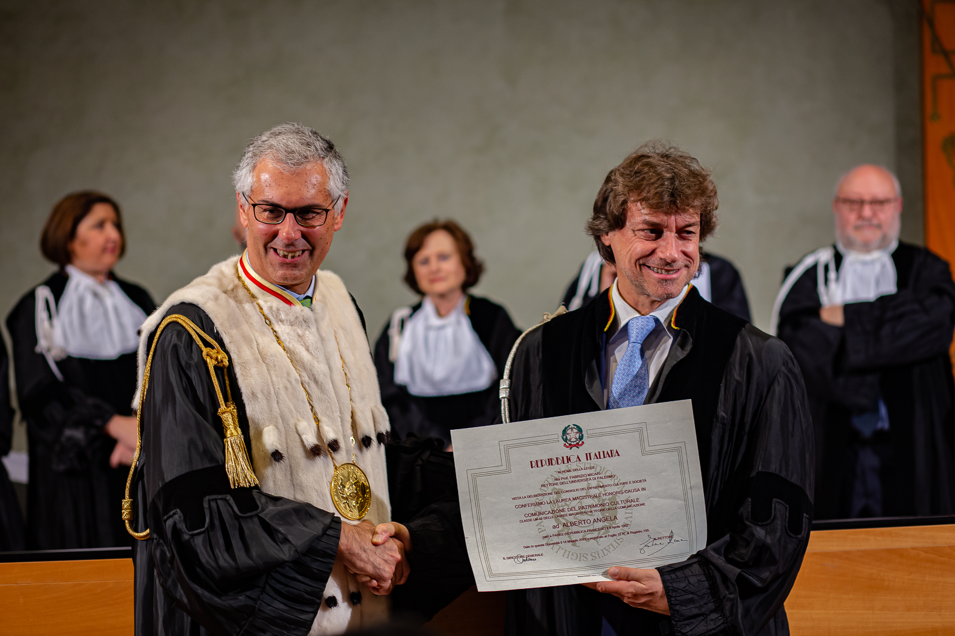 Alberto Angela Laurea Honoris Causa: la cerimonia oggi a palazzo Steri
