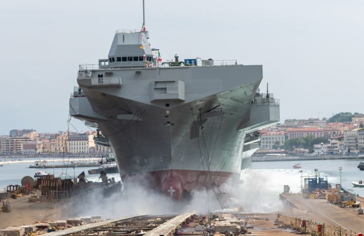 Fincantieri: varata a Castellamare di Stabia la nave “Trieste”