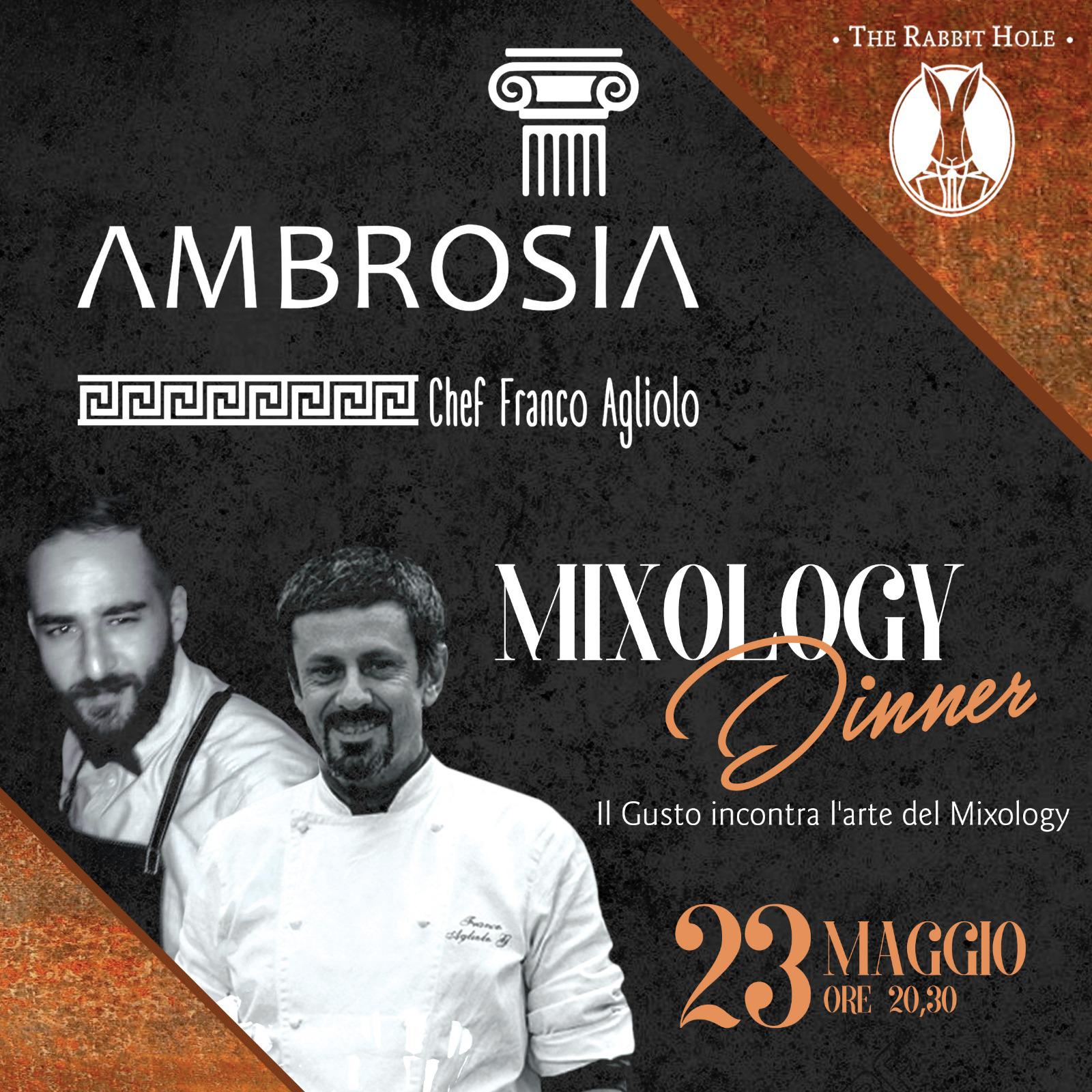 Mixology Dinner al ristorante Ambrosia di Sant’Agata di Militello