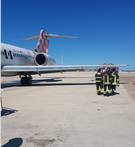Fumo a bordo volo Volotea Palermo