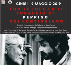 Peppino Impastato 41° anniversario