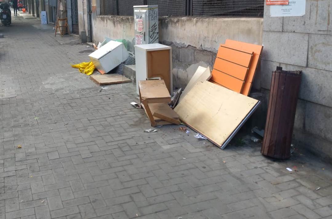 Marciapiedi viale Rapisardi a Catania, denuncia Comitato “Terranostra”