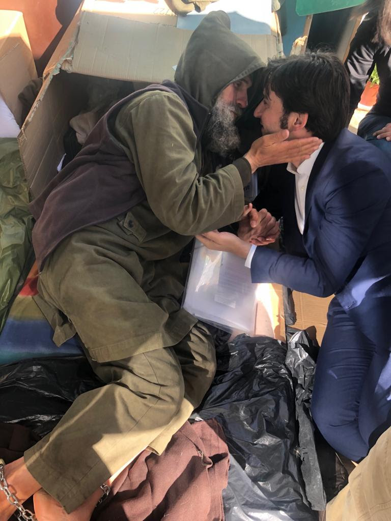 Fabrizio Ferrandelli da Biagio Conte: “Sono qui da palermitano”