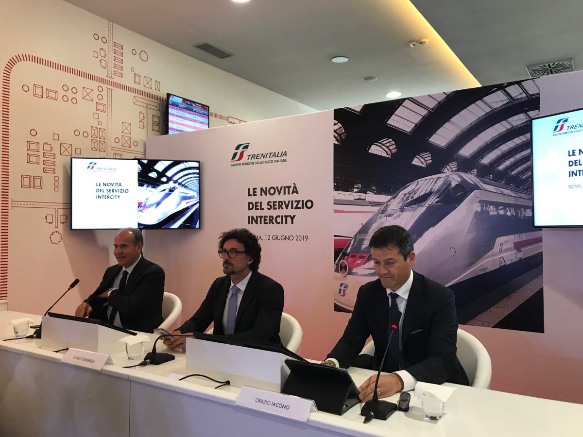 I treni Intercity si rinnovano, investimento da 1,4 miliardi