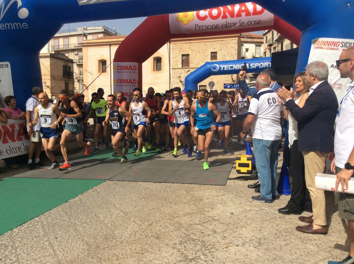 Abbate e Zeferino vincono 3^ tappa running Sicily-coppa Conad