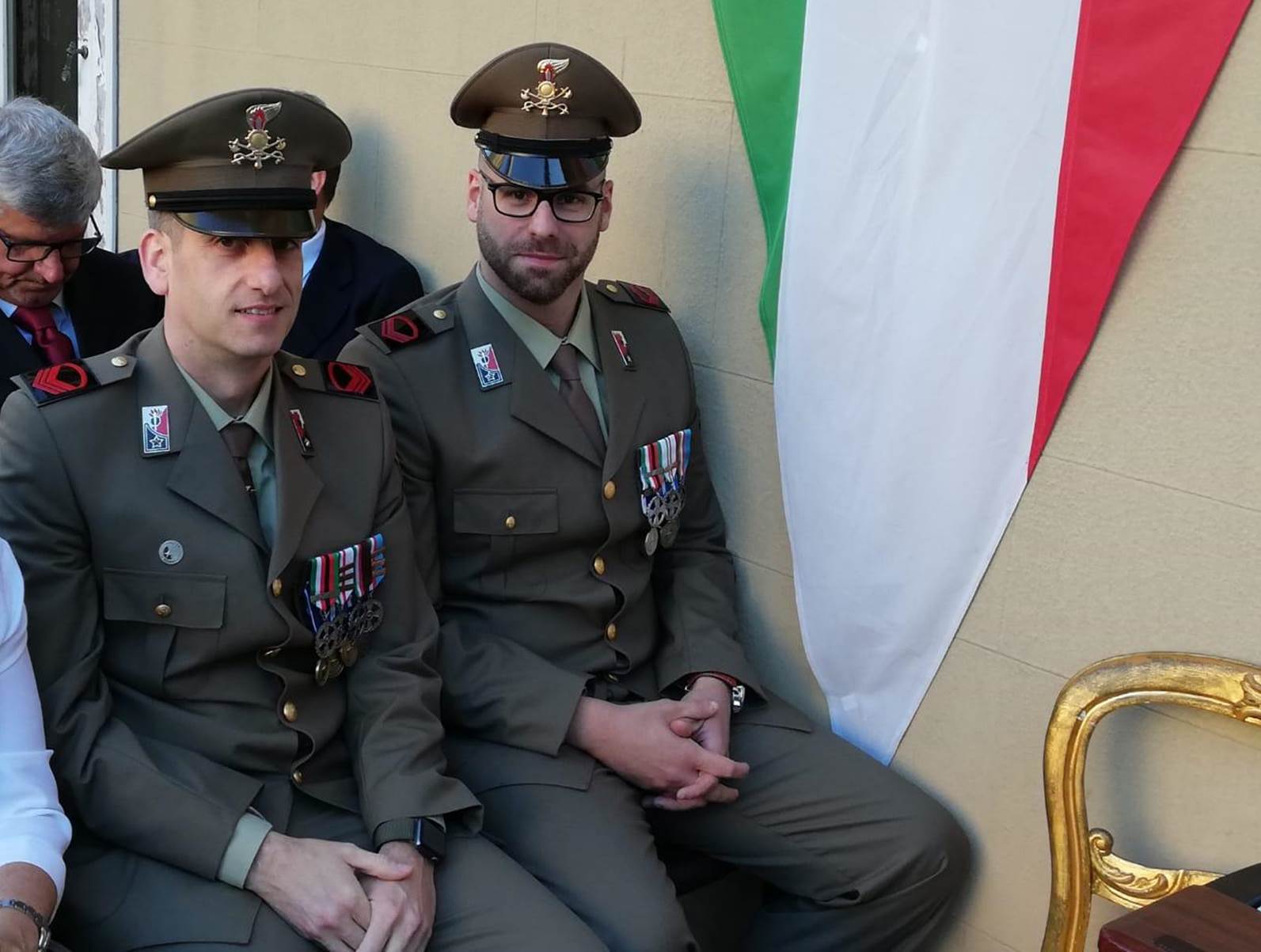 Militari palermitani feriti in azione premiati con la medaglia d’oro