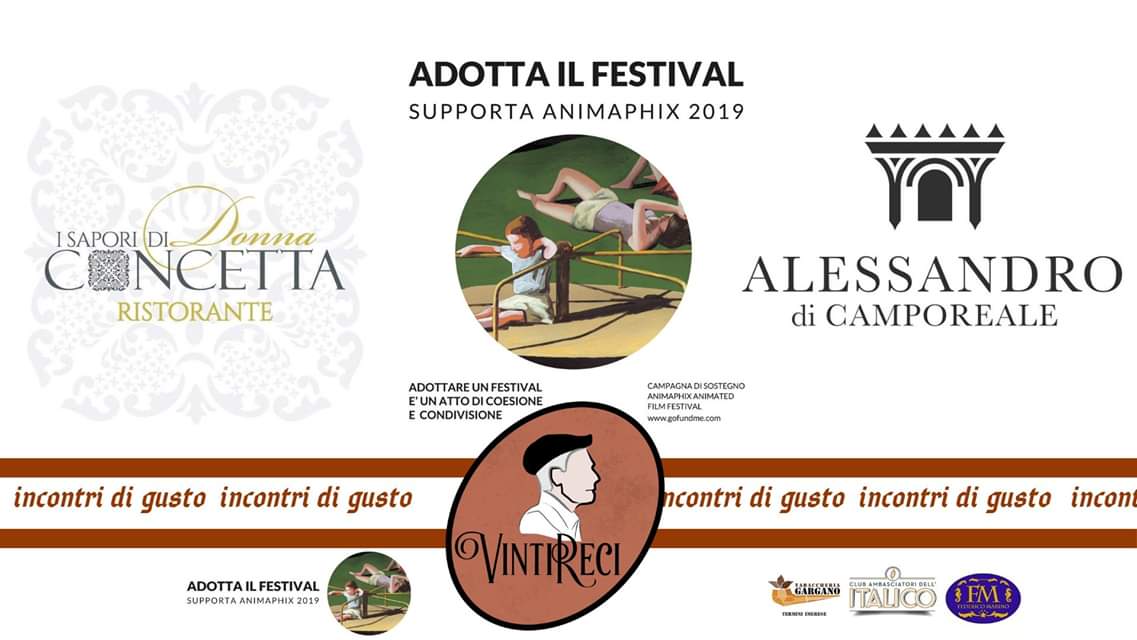 VintiReci una cena a sei mani per adottare il Festival Animaphix