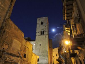 Notte sui tetti di Palermo