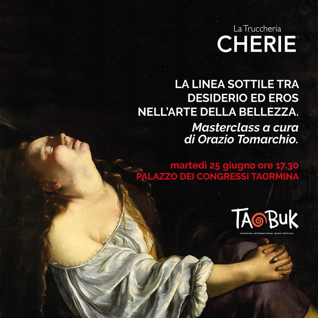 Taobuk 2019, masterclass sensoriale del make-up artist Orazio Tomarchio