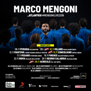 Marco Mengoni sold out la data di Acireale