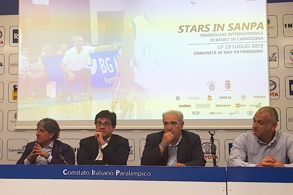 Pancalli lancia Italia del basket in carrozzina “Obiettivo Tokyo2020”