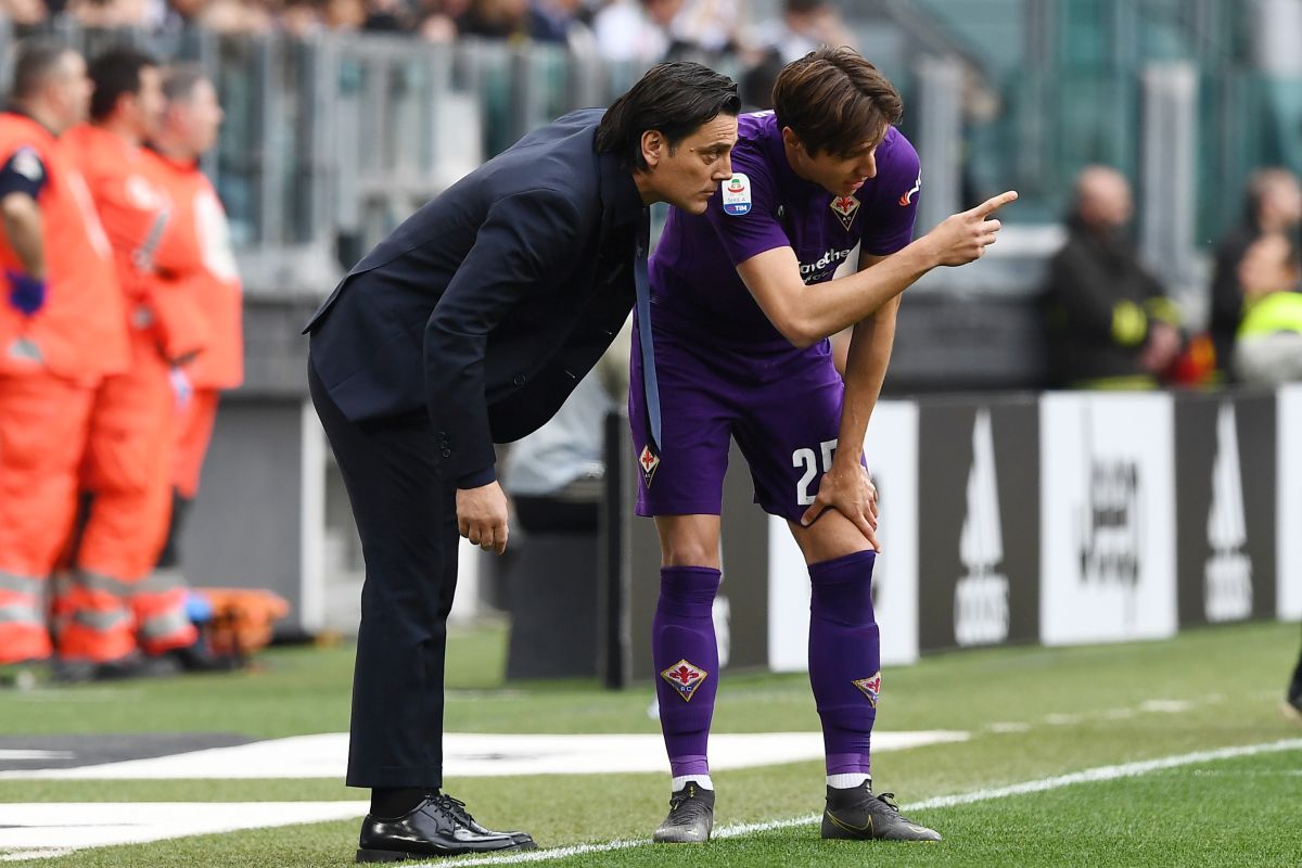 Montella felice per la conferma di Chiesa: “Crescerà alla Fiorentina”