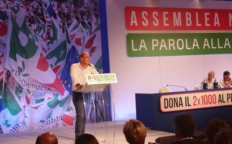 Zingaretti: “PD unica alternativa al governo”