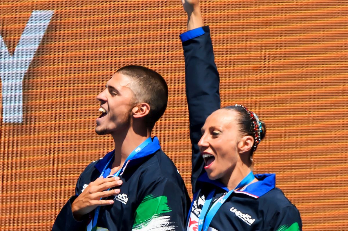 Flamini-Minisini argento mondiale nel duo misto