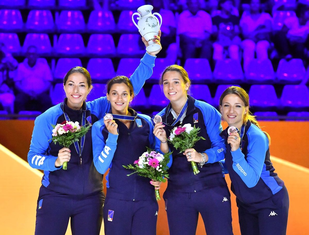 Spadiste e sciabolatori regalano all’Italia altri due bronzi mondiali