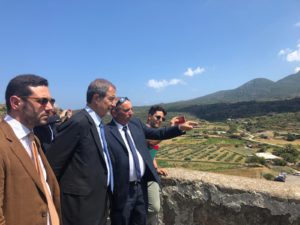 Visita lampo di Musumeci a Pantelleria