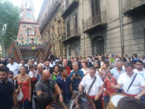 Santa Rosalia ha fatto la grazia