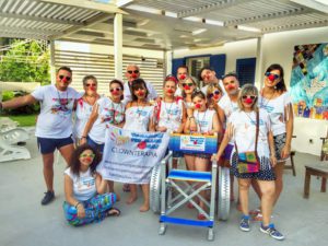 Clown in spiaggia Mazzara del Vallo