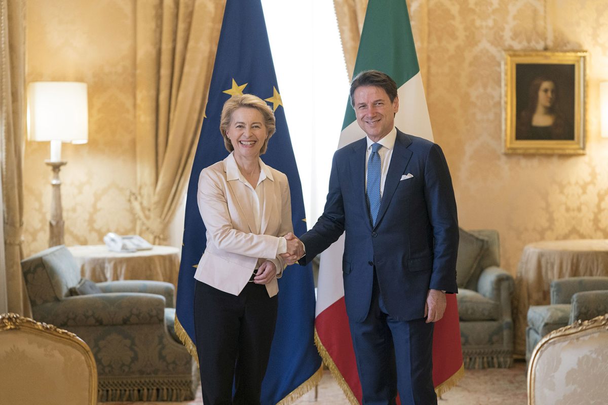 UE, Von der Leyen incontra Conte: “Sui migranti serve un nuovo patto”