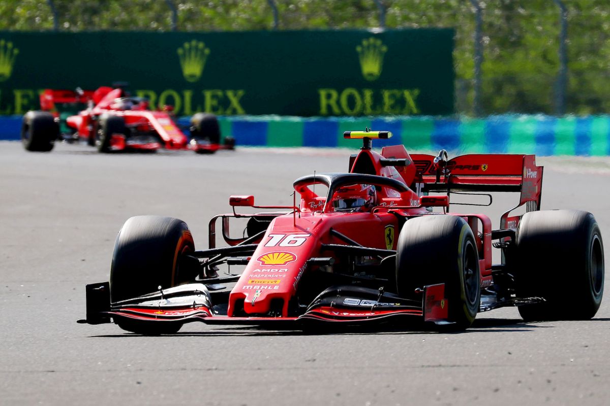 Ferrari dominano prove libere in Belgio, Leclerc precede Vettel