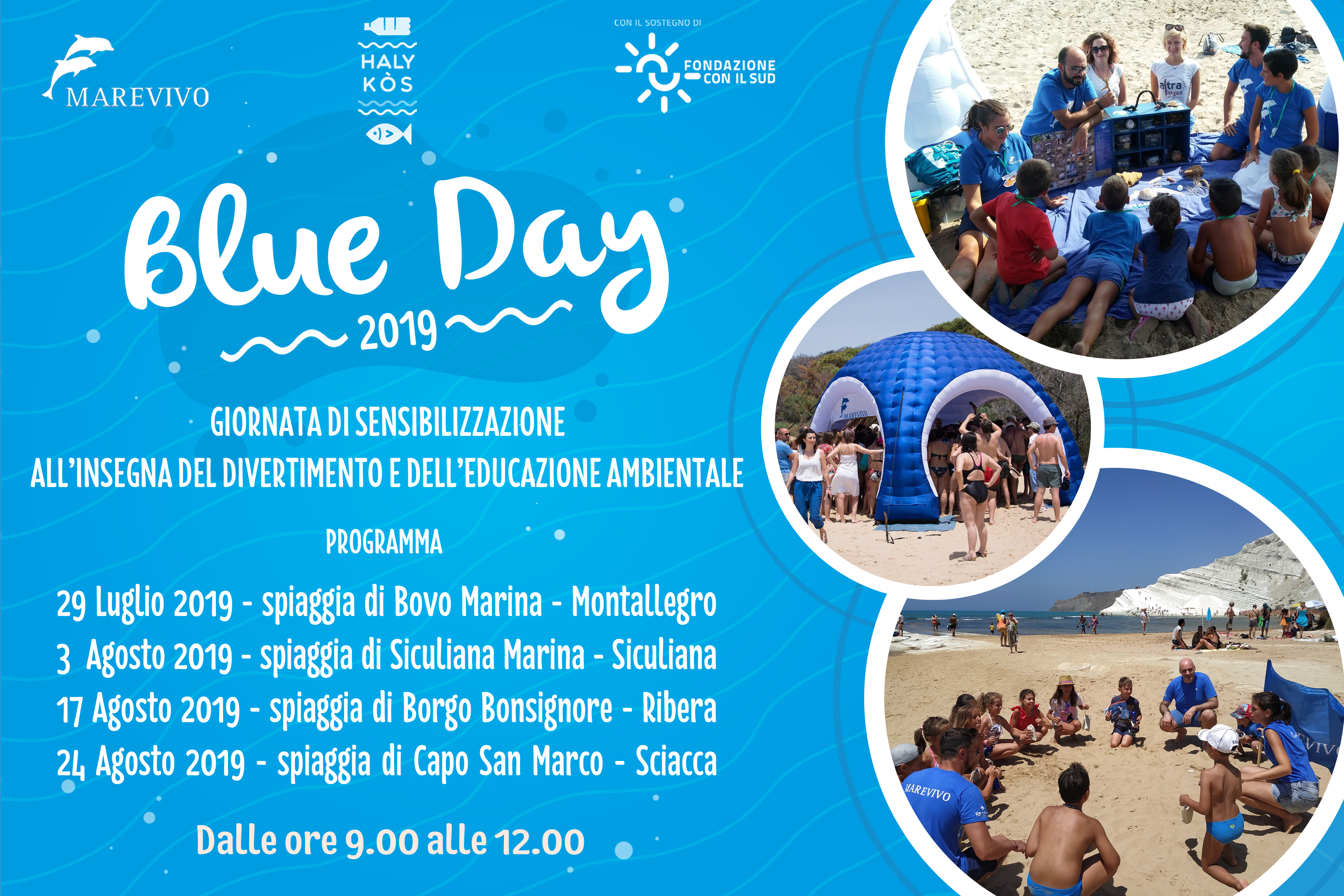 Sensibilizzazione ambientale, tornano i Blue Days estivi di Marevivo