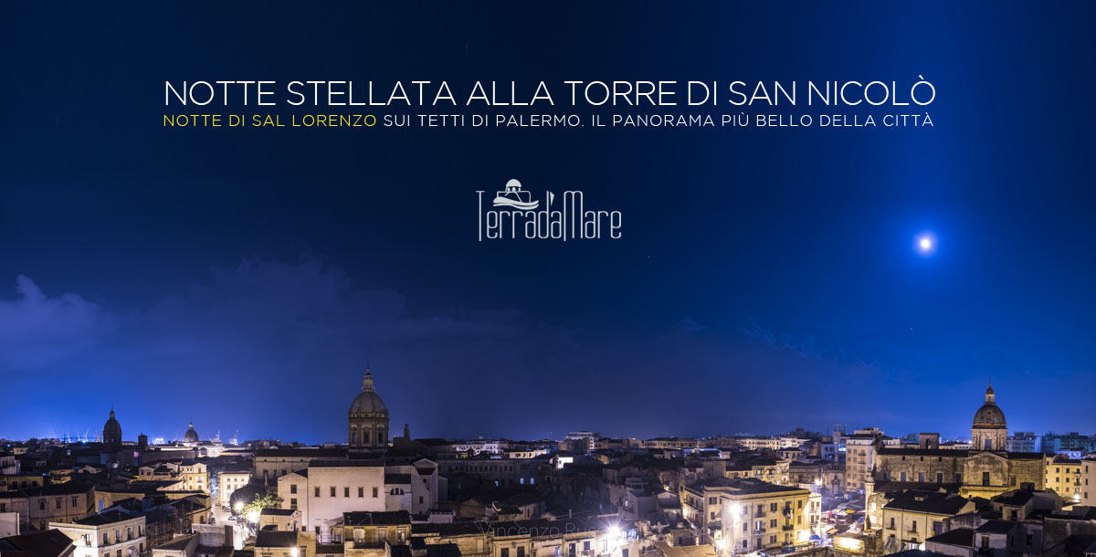 Torre di San Nicolò, la notte dei desideri sui tetti di Palermo