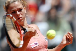 OSAKA (GIAPPONE) (ITALPRESS) - Finisce nei quarti di finale la corsa di Camila Giorgi al "Toray Pan...