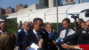 NEW YORK (STATI UNITI) (ITALPRESS) - "Faccio i complimenti al ministro dell'Interno Lamorgese oggi...