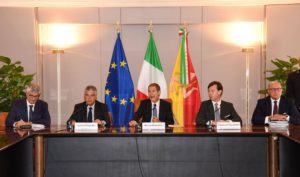 Sicurezza sistema elettrico Sicilia. Il presidente della Regione Siciliana Nello Musumeci...